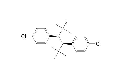 Benzene, 1,1'-[1,2-bis(1,1-dimethylethyl)-1,2-ethanediyl]bis[4-chloro-, (R*,R*)-(.+-.)-