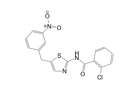 benzamide, 2-chloro-N-[5-[(3-nitrophenyl)methyl]-2-thiazolyl]-