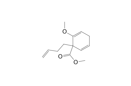 6-(3-Butenyl)-1-methoxy-6-(methoxycarbonyl)-1,4-cyclohexadiene