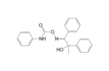 alpha-methylbenzoin-(E)-O-(phenylcarbamoyl)oxime
