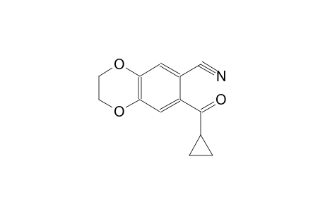 1,4-benzodioxin-6-carbonitrile, 7-(cyclopropylcarbonyl)-2,3-dihydro-