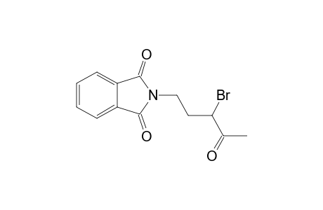 2-(3-bromanyl-4-oxidanylidene-pentyl)isoindole-1,3-dione