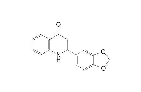 2-(1,3-benzodioxol-5-yl)-2,3-dihydro-1H-quinolin-4-one