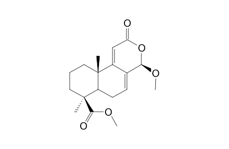 Methyl 1,11-dimethyl-6-methoxy-5-oxa-4-oxotricyclo[8.4.0.0(2,7)]tetradeca-2,7-dien-11-carboxylate isomer