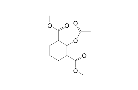 Dimethyl t-2-acetoxycyclohexane-r-1,c-3-dicarboxylate