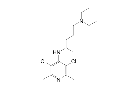 2,6-Lutidine, 3,5-dichloro-4-[[4-[diethylamino]-1-methylbutyl]amino]-