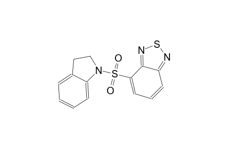 4-(2,3-dihydro-1H-indol-1-ylsulfonyl)-2,1,3-benzothiadiazole