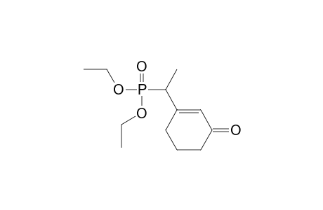 3-(1-Diethoxyphosphorylethyl)-1-cyclohex-2-enone