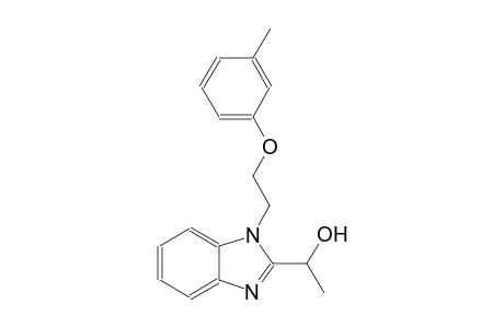 1H-benzimidazole-2-methanol, alpha-methyl-1-[2-(3-methylphenoxy)ethyl]-