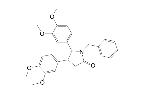 N-Benzyl-4,5-bis(3,4-dimethoxyphenyl)-2-pyrrolidone