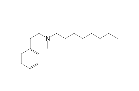 N-Methyl-N-octyl-amphetamine