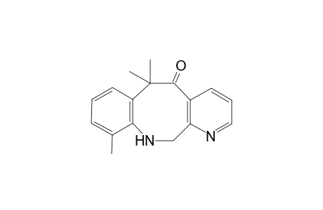 6,6,10-Trimethyl-5,6,11,12-tetrahydro-6H-benzo[g]pyrido[2,3-c]azocin-5-one