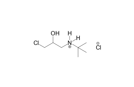 1-(tert-butylamino)-3-chloro-2-propanol, hydrochloride