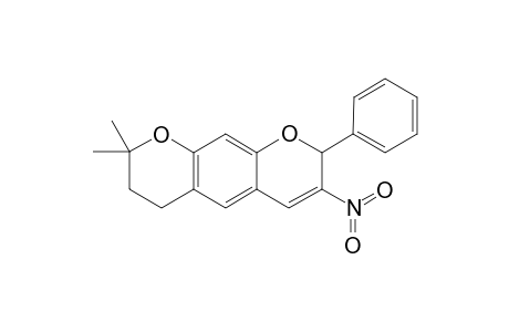 2H,6H-Benzo[1,2-b:5,4-b']dipyran, 7,8-dihydro-8,8-dimethyl-3-nitro-2-phenyl-
