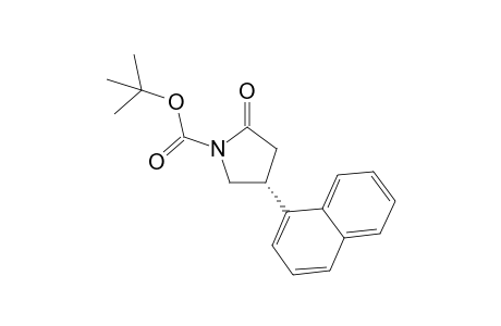 (R)-tert-butyl 4-(naphthalen-1-yl)-2-oxopyrrolidine-1-carboxylate