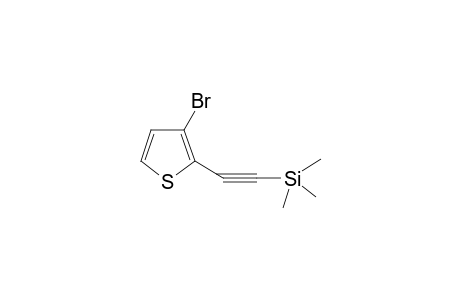 3-Bromo-2-(2-trimethylsilylethyn-1-yl)thiophene