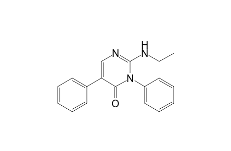 2-(Ethylamino)-3,5-diphenylpyrimidin-4-one