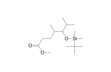 methyl anti-4,6-dimethyl-5-((tert-butyldimethylsilyl)oxy)heptanoate