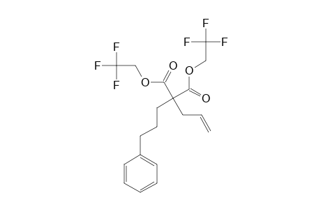 2-allyl-2-(3-phenylpropyl)malonic acid bis(2,2,2-trifluoroethyl) ester