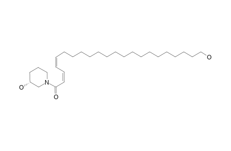 HALOXYLINE-B;(Z,Z)-1-(22-HYDROXY-1-OXO-2,4-DOCOSADIENYL)-3-ALPAH-(3S)-HYDROXYPIPERIDINE