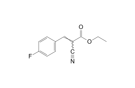 alpha-cyano-p-fluorocinnamic acid, ethyl ester