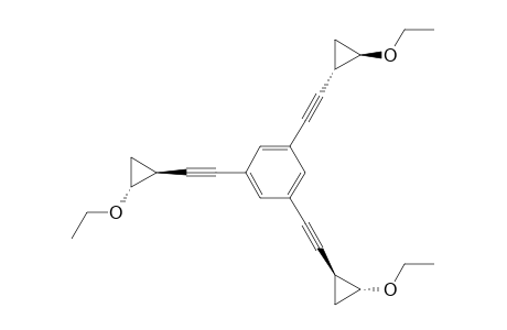 1,3,5-Tris[(trans-2-ethoxycyclopropyl)ethynyl]benzene
