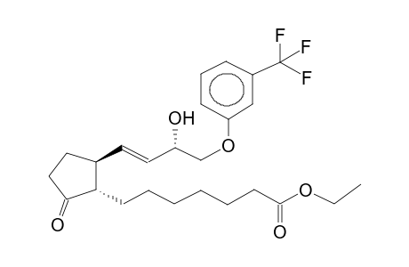 11-DEOXY-16-(META-TRIFLUOROMETHYLPHENOXY)-PROSTAGLANDIN PGE1 ETHYLESTER