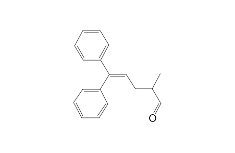 2-Methyl-5,5-diphenylpent-4-enal