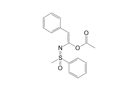 (E)-N-(2-Phenylvinyl-2-acetat)-S-methyl-S-phenylsulfoximine