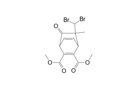 dimethyl exo-6-(dibromomethyl)-6-methyl-5-oxobicyclo[2.2.2]octa-2,7-diene-2,3-dicarboxylate