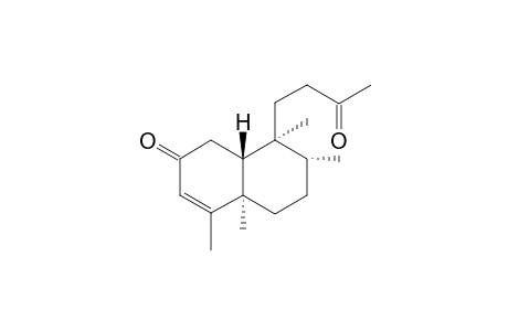 Dinoclerod-3-en-2,13-dione