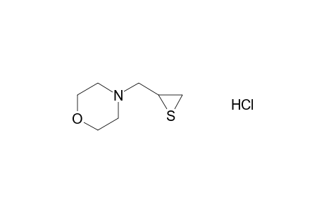 4-(2,3-epithiopropyl)morpholine, hydrochloride