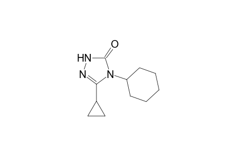 delta2-1,2,4-Triazolin-5-one, 4-cyclohexyl-3-cyclopropyl-