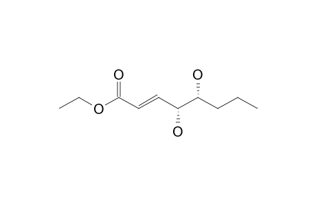ETHYL-(4R,5R,E)-4,5-DIHYDROXYOCT-2-ENOATE