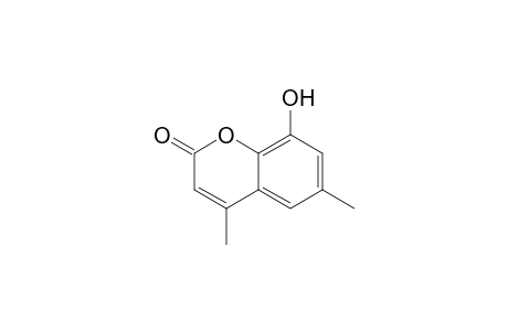 4,6-Dimethyl-8-oxidanyl-chromen-2-one