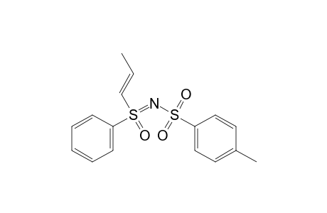 N-[keto-phenyl-[(E)-prop-1-enyl]persulfuranylidene]-4-methyl-benzenesulfonamide