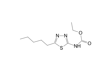 carbamic acid, (5-pentyl-1,3,4-thiadiazol-2-yl)-, ethyl ester