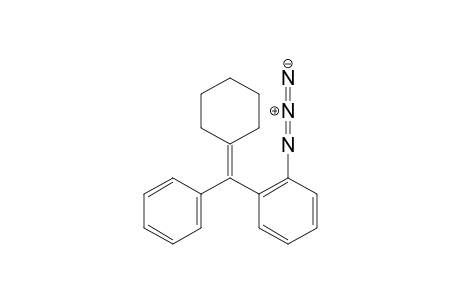 1-Azido-2-(cyclohexylidene(phenyl)methyl)benzene