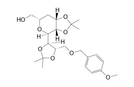 ((3aS,4S,6S,7aS)-4-((4R,5S)-5-((4-Methoxybenzyloxy)methyl)-2,2-dimethyl-1,3-dioxo-lan-4-yl)-2,2-dimethyltetrahydro-3aH-[1,3]dioxolo[4,5-c]pyran-6-yl)methanol
