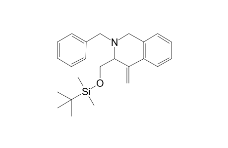 2-Benzyl-3-(tert-butyldimethylsiloxymethyl)-4-methylene-1,2,3,4-tetrahydroisoquinoline