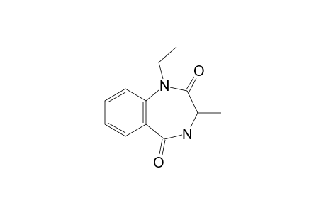 1-ethyl-3-methyl-3,4-dihydro-1,4-benzodiazepine-2,5-quinone