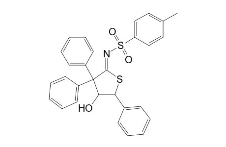 N-(dihydro-4-hydroxy-3,3,5-triphenyl-2(3H)-thienylidene)-4-methylbenzenesulfonamide