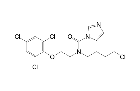 1H-Imidazole-1-carboxamide, N-(4-chlorobutyl)-N-[2-(2,4,6-trichlorophenoxy)ethyl]-