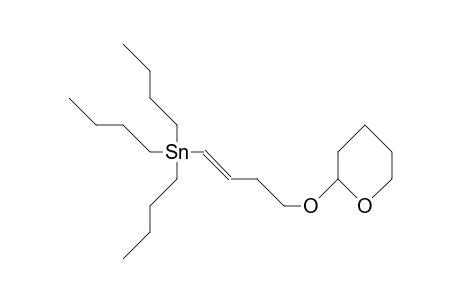 (E)-Tributyl-(4-[tetrahydro-2H-pyran-2-yloxy]-1-butenyl)-stannane