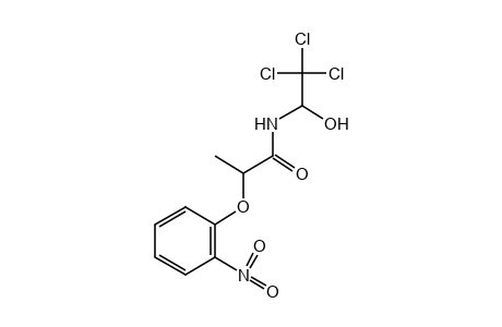 N-(1-HYDROXY-2,2,2-TRICHLOROETHYL)-2-(o-NITROPHENOXY)PROPIONAMIDE