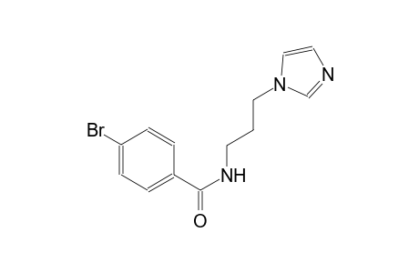 4-bromo-N-[3-(1H-imidazol-1-yl)propyl]benzamide