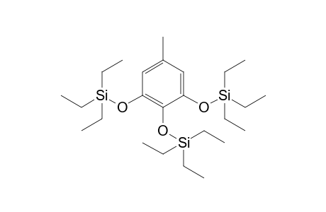 Triethyl-[4-methyl-2,6-bis(triethylsilyloxy)phenoxy]silane