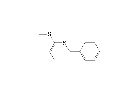 1-Benzylthio-1-methylthiopropene