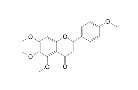 5,6,7,4'-Tetramethoxyflavanone