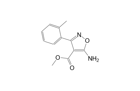 methyl 5-amino-3-(2-methylphenyl)-4-isoxazolecarboxylate